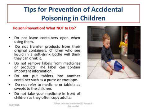 PreventingAccidentalPoisoning:ImportantSafetyMeasures